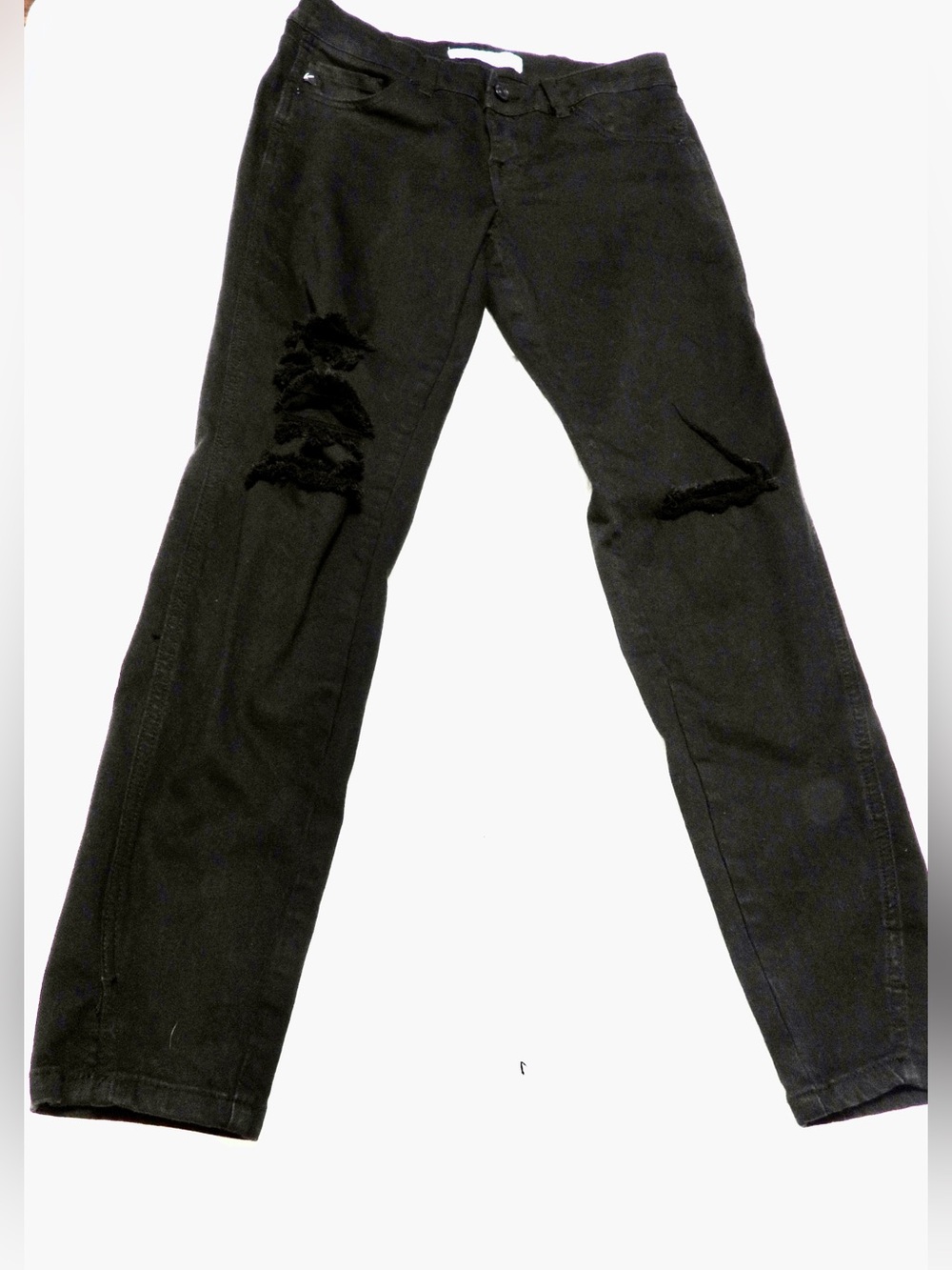 KanCan Black Distressed Skinny Jeans